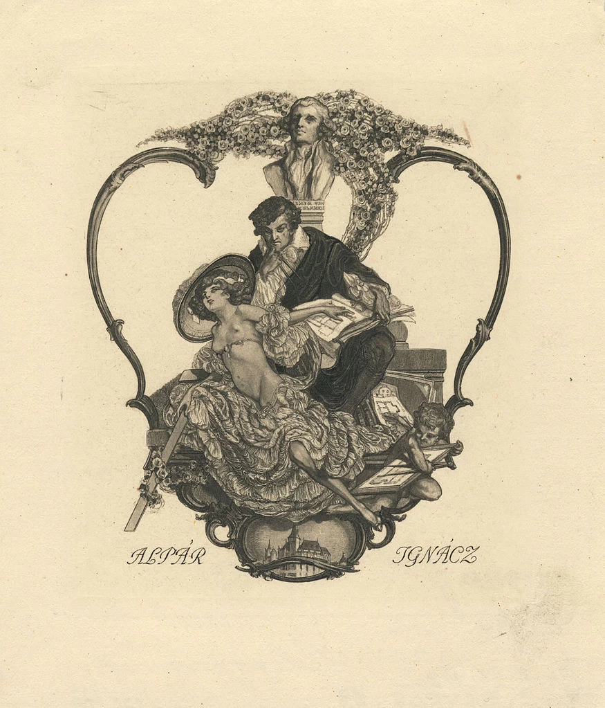 Ex libris Ignáz Alpár
